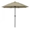California Umbrella 9' Bronze Aluminum Market Patio Umbrella, Pacifica Beige 194061337653 - alternate 1